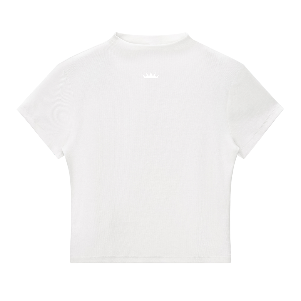 SLIM FIT MOCK T SHIRT