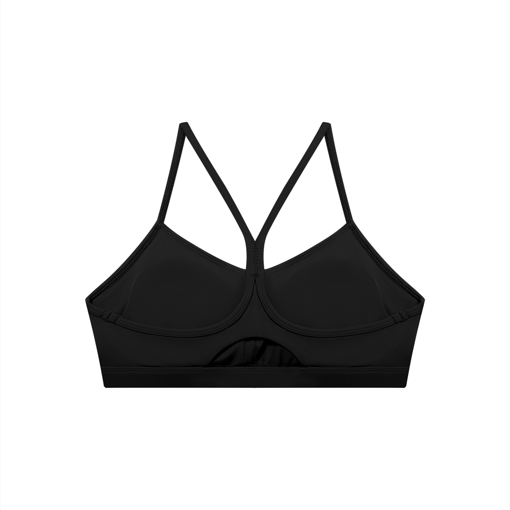 CROWNED CROPPED SPORTS BRA