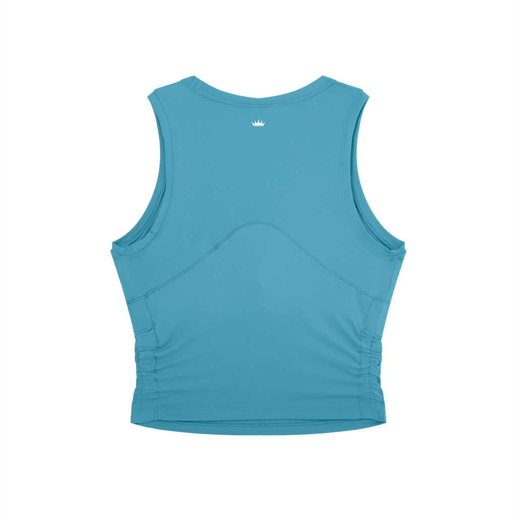 CROWNED CROPPED YOGA TANK
