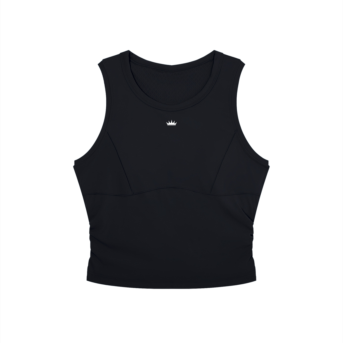 CROWNED CROPPED YOGA TANK
