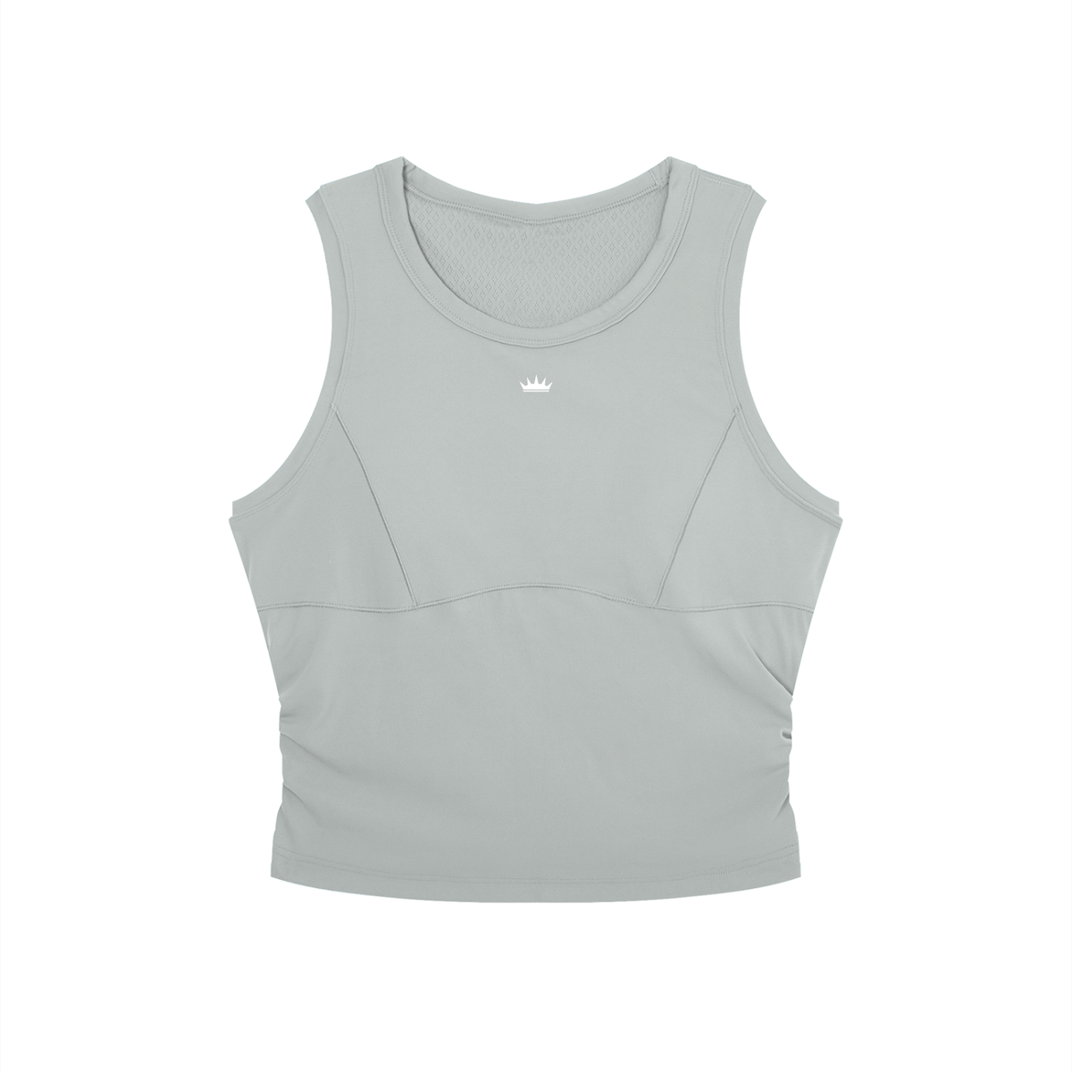 CROWNED CROPPED YOGA TANK