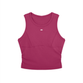 CROWNED CROPPED YOGA TANK