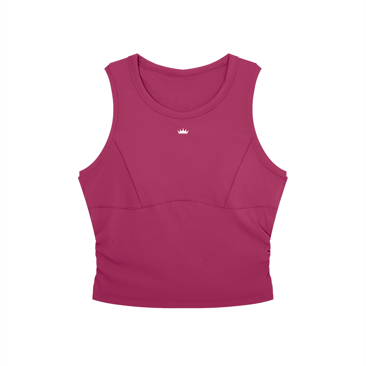 CROWNED CROPPED YOGA TANK